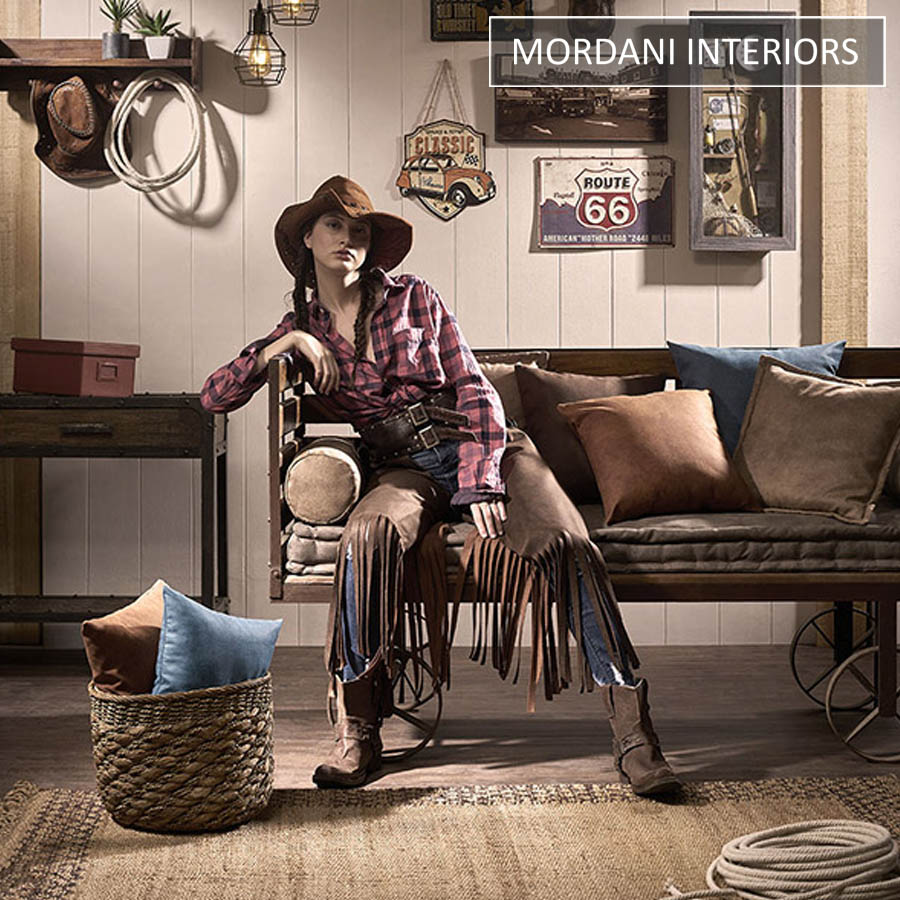 Cowboy Faux Leather Upholstery